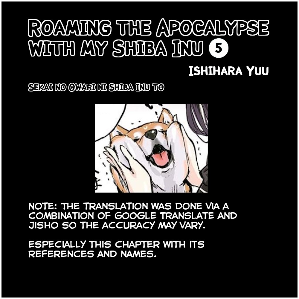 Roaming The Apocalypse With My Shiba Inu Chapter 5 page 7 - Chapter 5