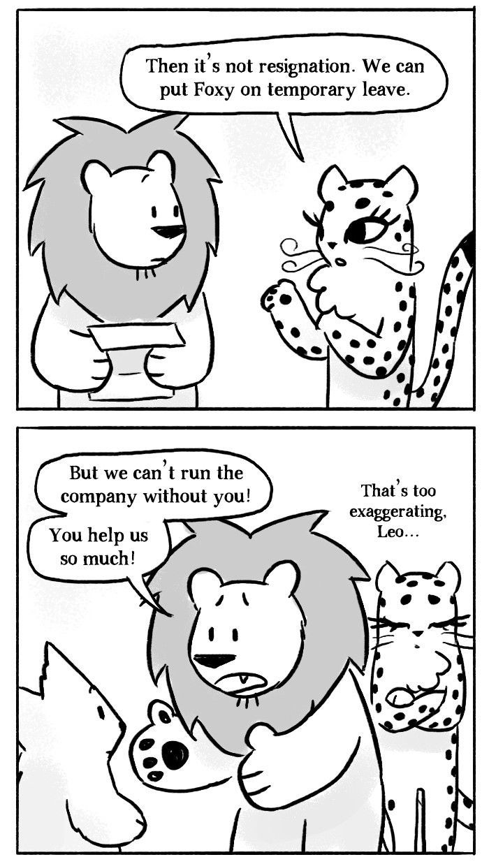 Roar Street Journal Chapter 103 page 27 - Chapter 103 : Foxy's Resignation