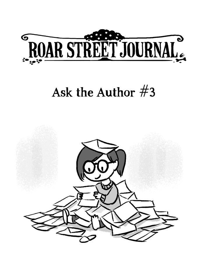 Roar Street Journal Chapter 112 page 1 - Chapter 112 : Ask the Author #3