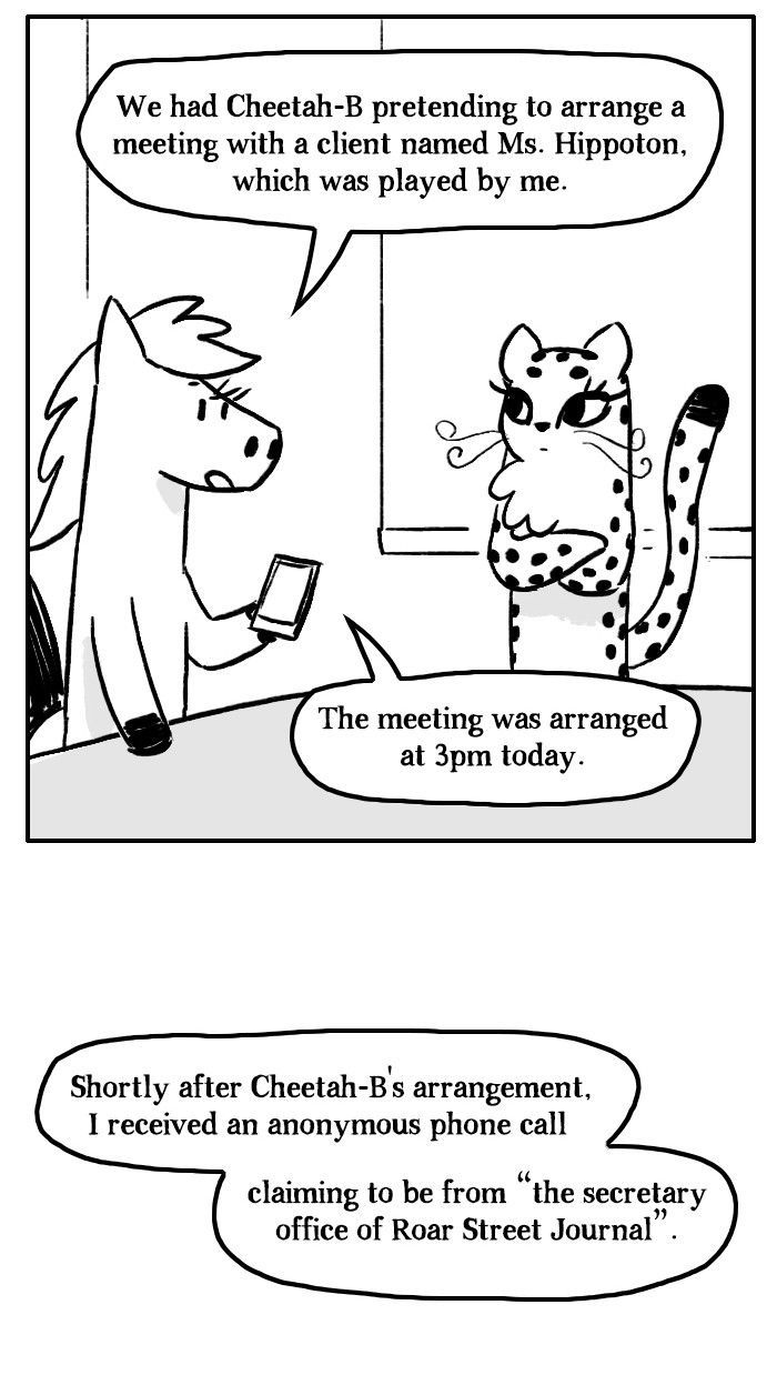 Roar Street Journal Chapter 119 page 37 - Chapter 119 : The Missing Client