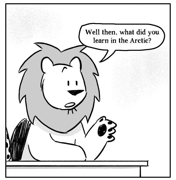Roar Street Journal Chapter 128 page 14 - Chapter 128 : Polar Bear Interview