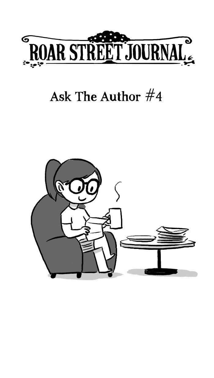 Roar Street Journal Chapter 129 page 1 - Chapter 129 : Ask the Author #4