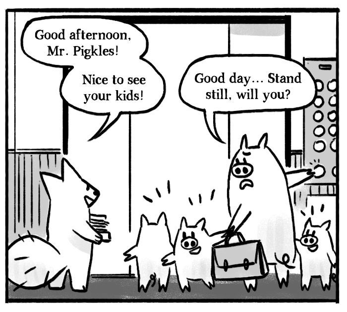 Roar Street Journal Chapter 14 page 2 - Chapter 14 : Three Little Pigs