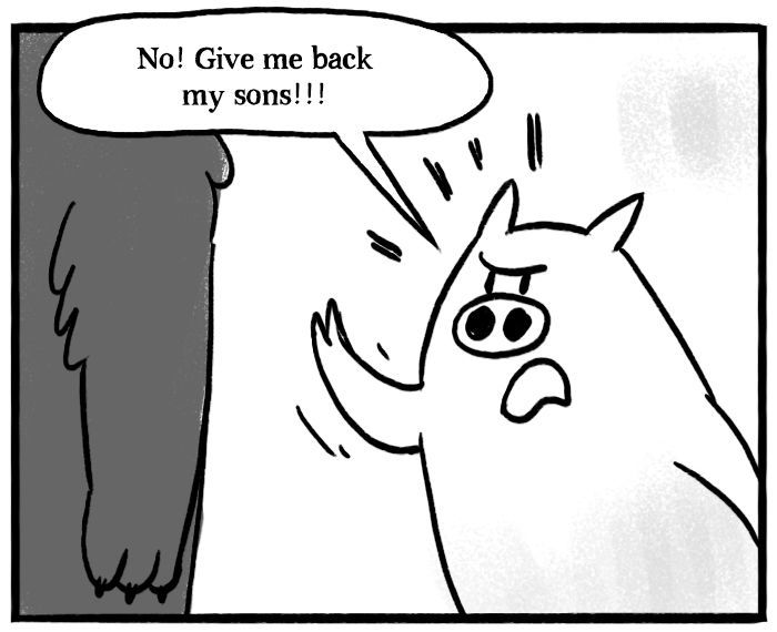 Roar Street Journal Chapter 14 page 25 - Chapter 14 : Three Little Pigs