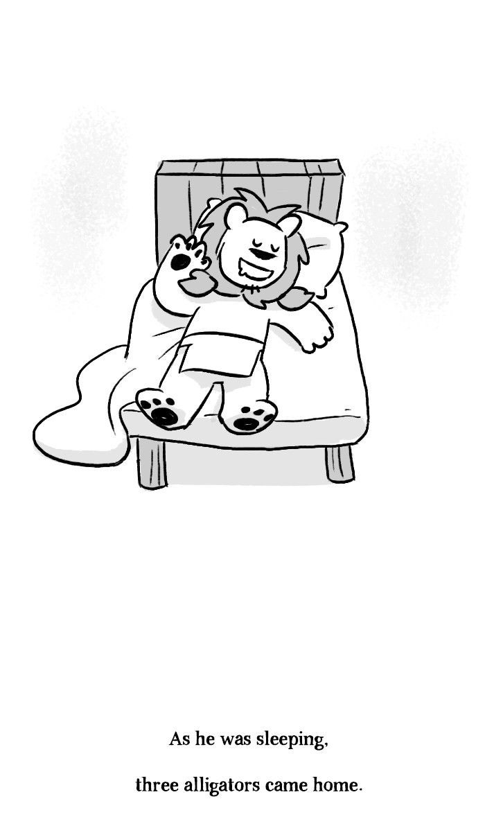 Roar Street Journal Chapter 141 page 21 - Chapter 141 : Leolocks and the Three Alligators