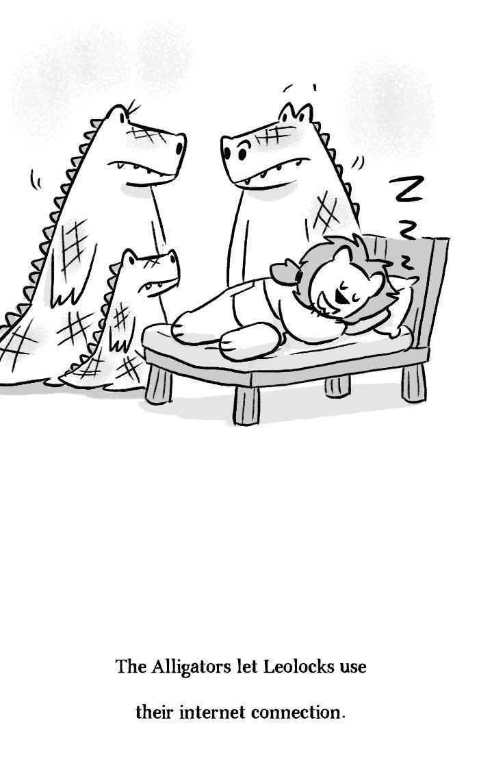Roar Street Journal Chapter 141 page 28 - Chapter 141 : Leolocks and the Three Alligators