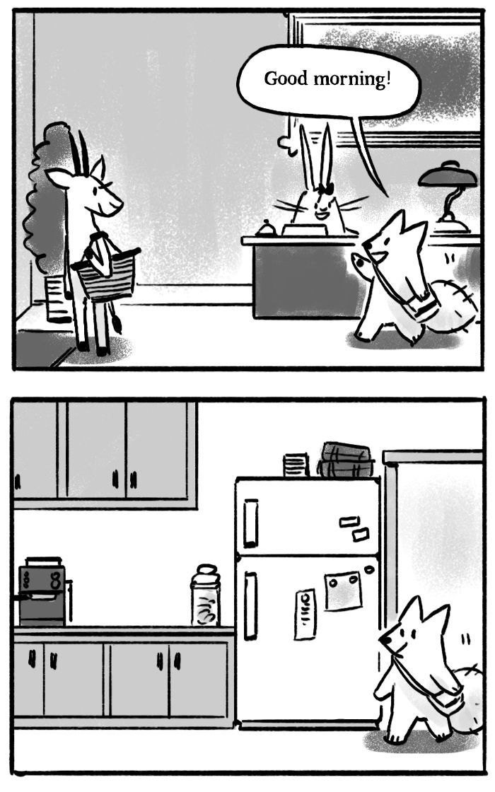 Roar Street Journal Chapter 17 page 2 - Chapter 17 : Foxy's Coffee