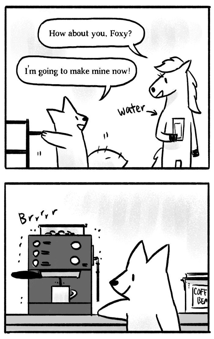 Roar Street Journal Chapter 17 page 22 - Chapter 17 : Foxy's Coffee