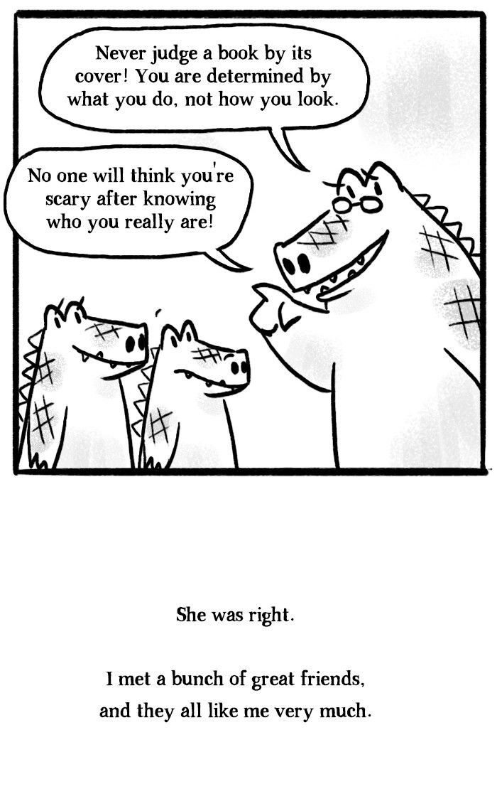 Roar Street Journal Chapter 18 page 23 - Chapter 18 : Never Judge A Book By It's Cover