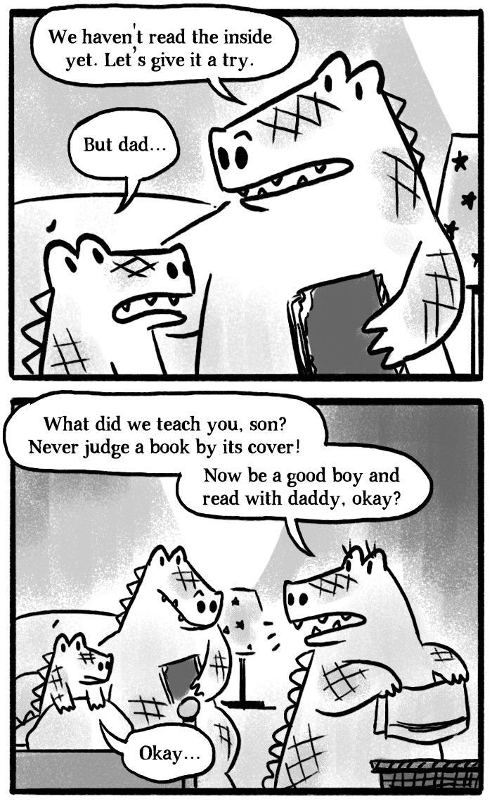 Roar Street Journal Chapter 18 page 4 - Chapter 18 : Never Judge A Book By It's Cover