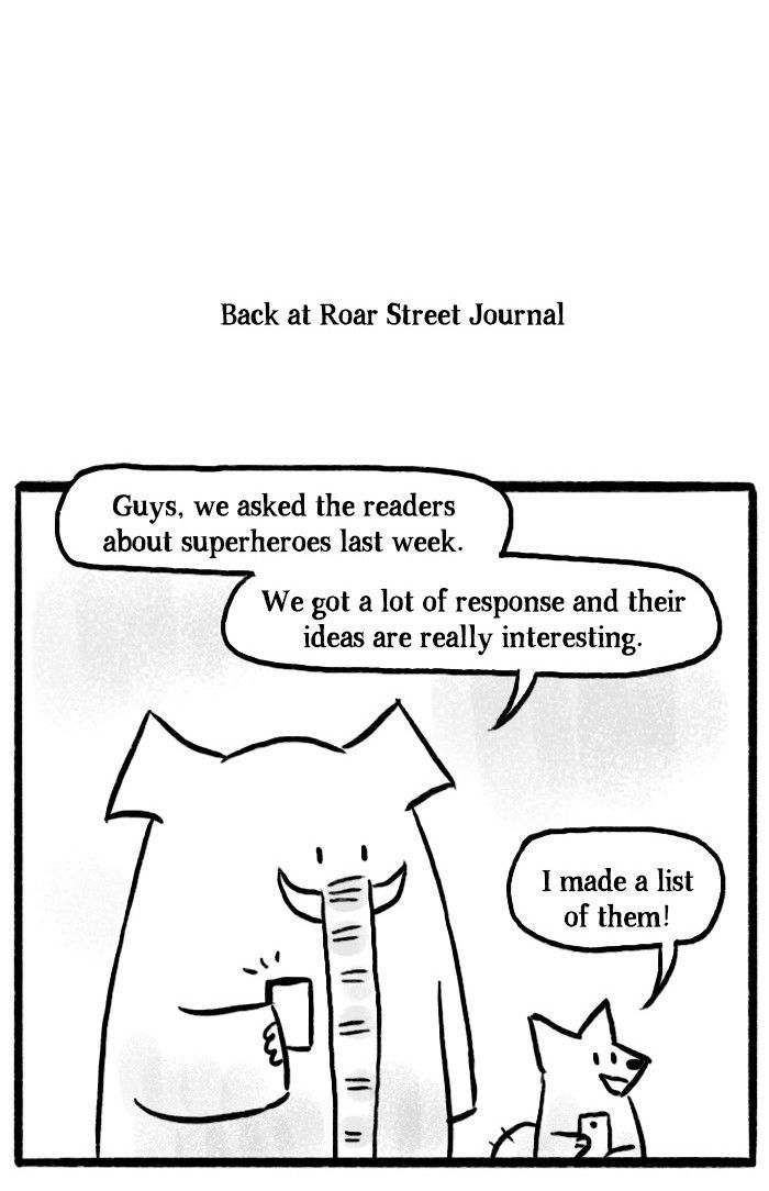 Roar Street Journal Chapter 19 page 7 - Chapter 19 : Superhero Show