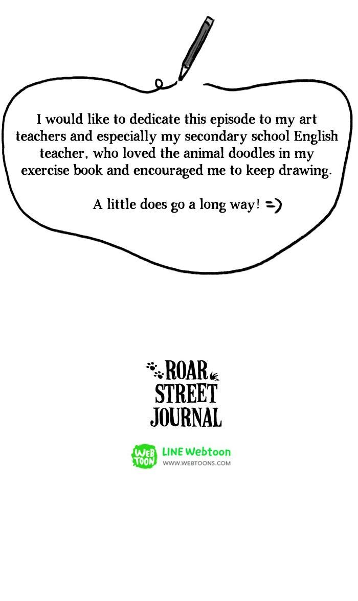 Roar Street Journal Chapter 22 page 33 - Chapter 22 : A Little Goes A Long Way