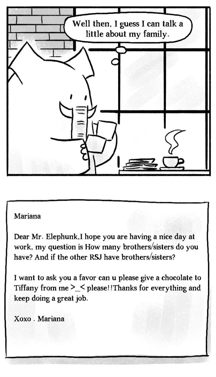 Roar Street Journal Chapter 26 page 4 - Chapter 26 : Editor's Column