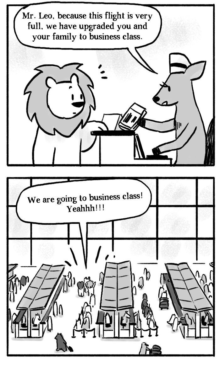 Roar Street Journal Chapter 27 page 4 - Chapter 27 : Leo's Family Trip Part 1