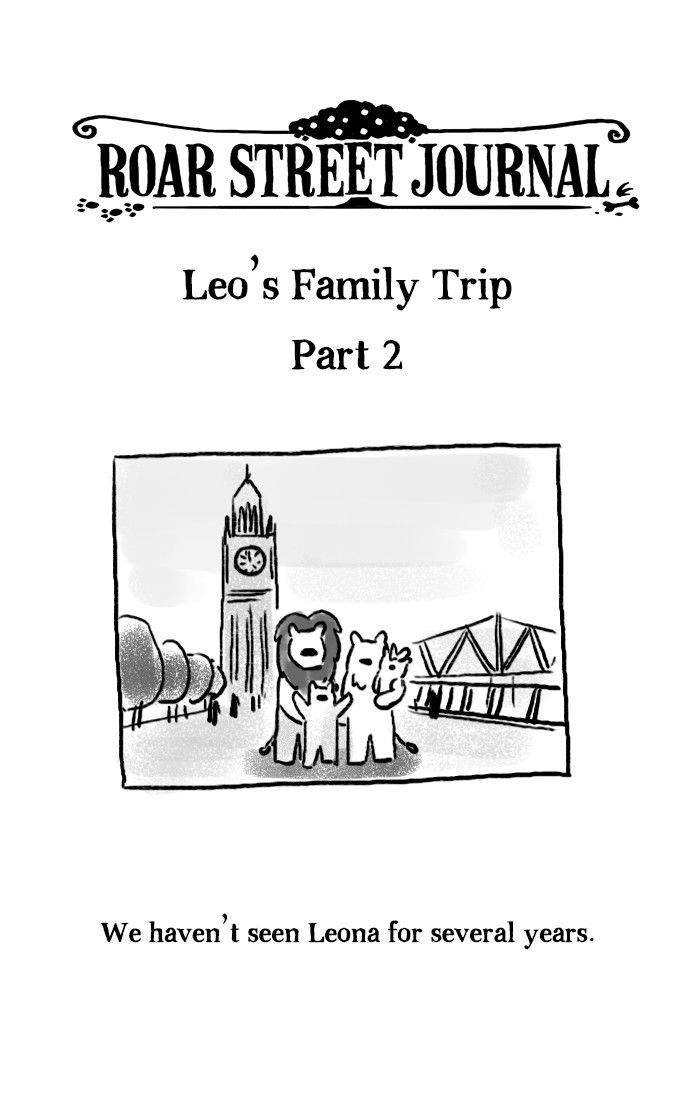 Roar Street Journal Chapter 28 page 1 - Chapter 28 : Leo's Family Trip Part 2