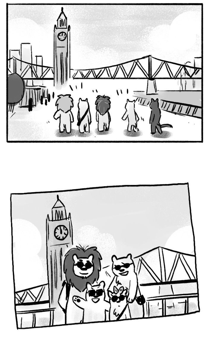 Roar Street Journal Chapter 28 page 14 - Chapter 28 : Leo's Family Trip Part 2