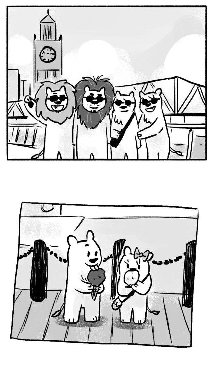 Roar Street Journal Chapter 28 page 15 - Chapter 28 : Leo's Family Trip Part 2