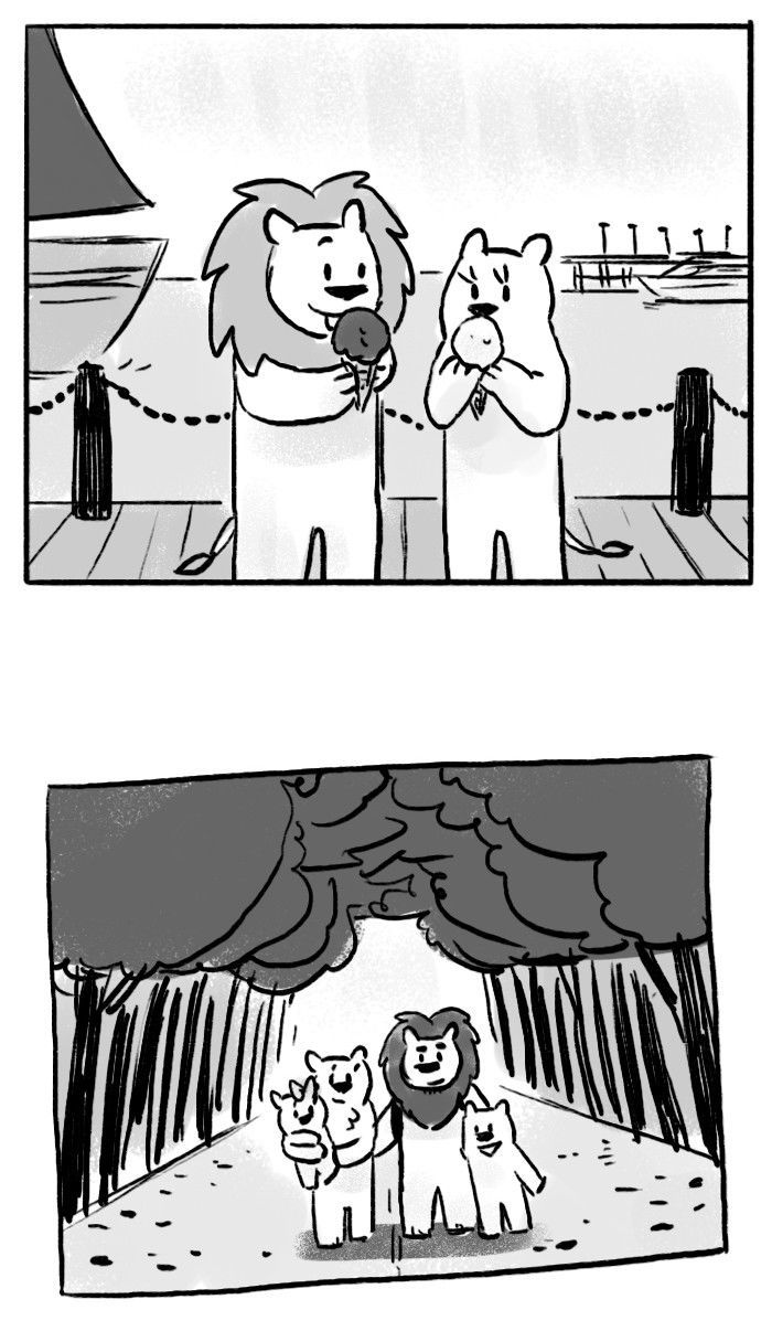 Roar Street Journal Chapter 28 page 16 - Chapter 28 : Leo's Family Trip Part 2