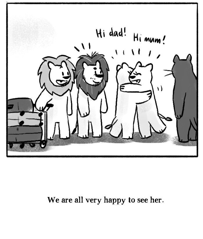 Roar Street Journal Chapter 28 page 2 - Chapter 28 : Leo's Family Trip Part 2