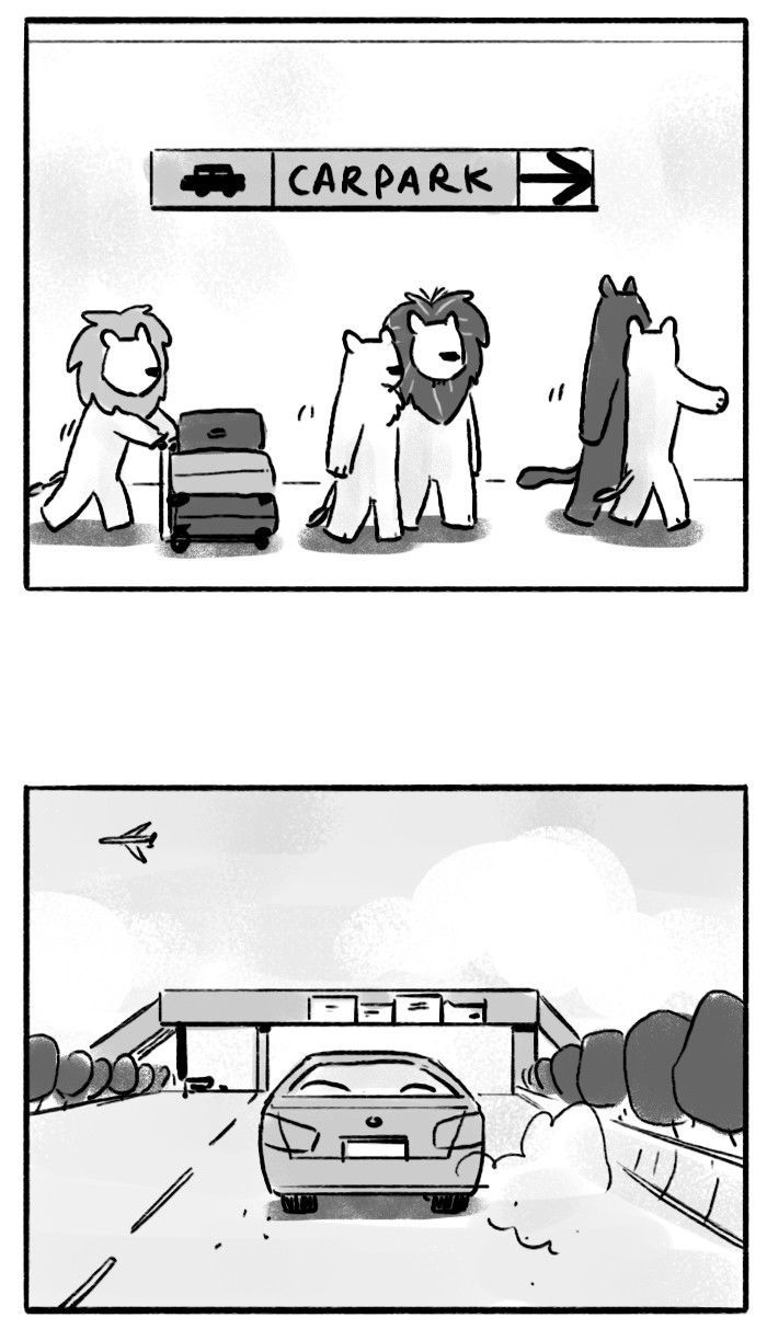 Roar Street Journal Chapter 28 page 7 - Chapter 28 : Leo's Family Trip Part 2