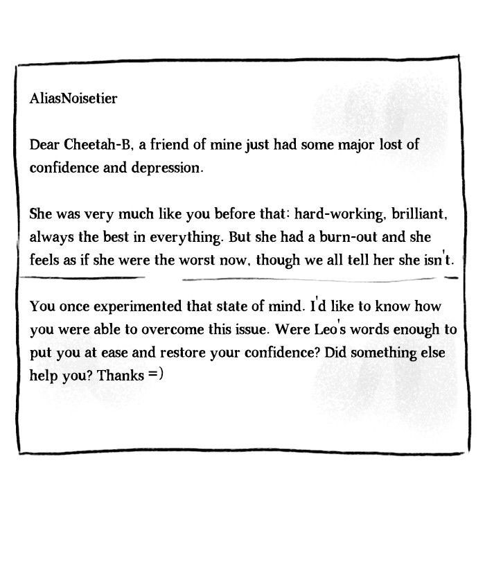 Roar Street Journal Chapter 30 page 19 - Chapter 30 : Editor' Column - Cheetah-B's Mailbox