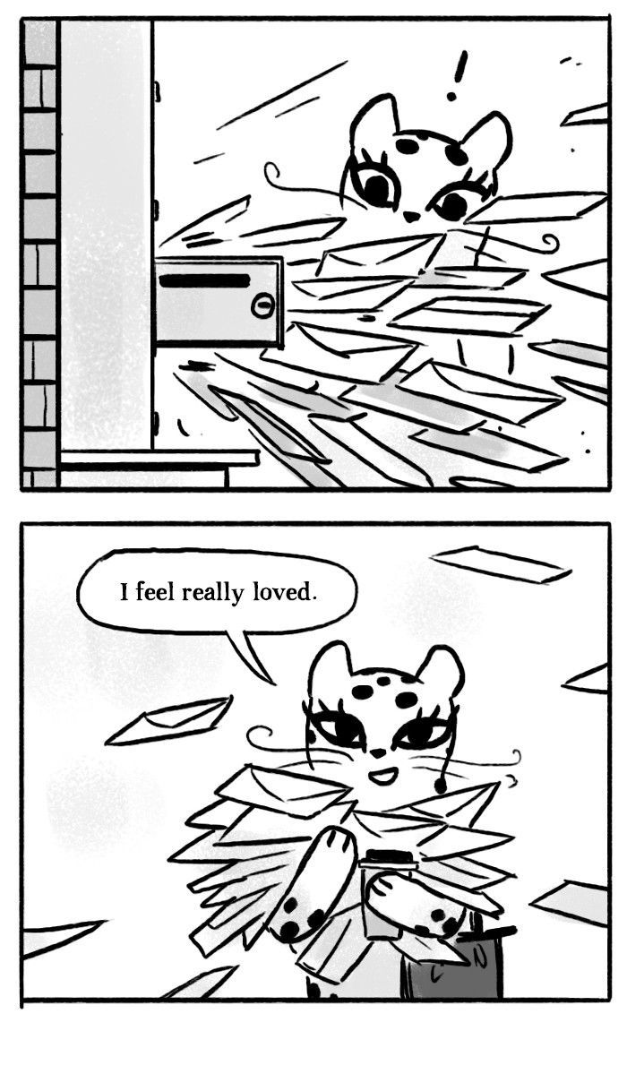 Roar Street Journal Chapter 30 page 3 - Chapter 30 : Editor' Column - Cheetah-B's Mailbox