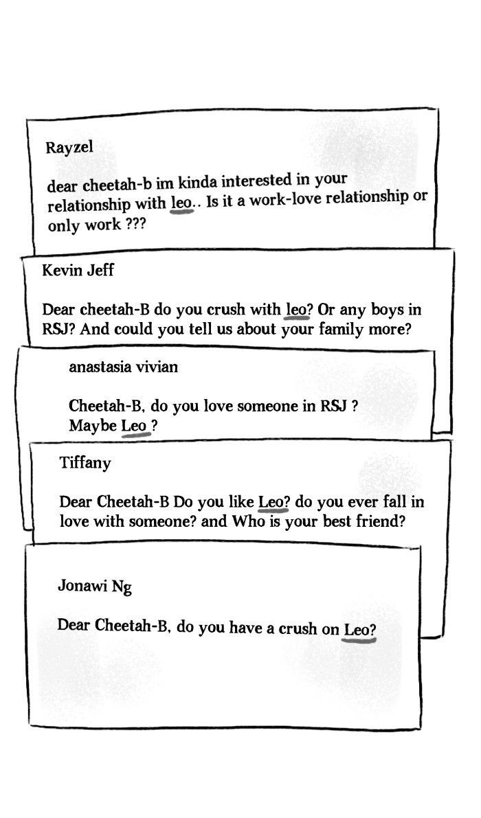 Roar Street Journal Chapter 30 page 38 - Chapter 30 : Editor' Column - Cheetah-B's Mailbox