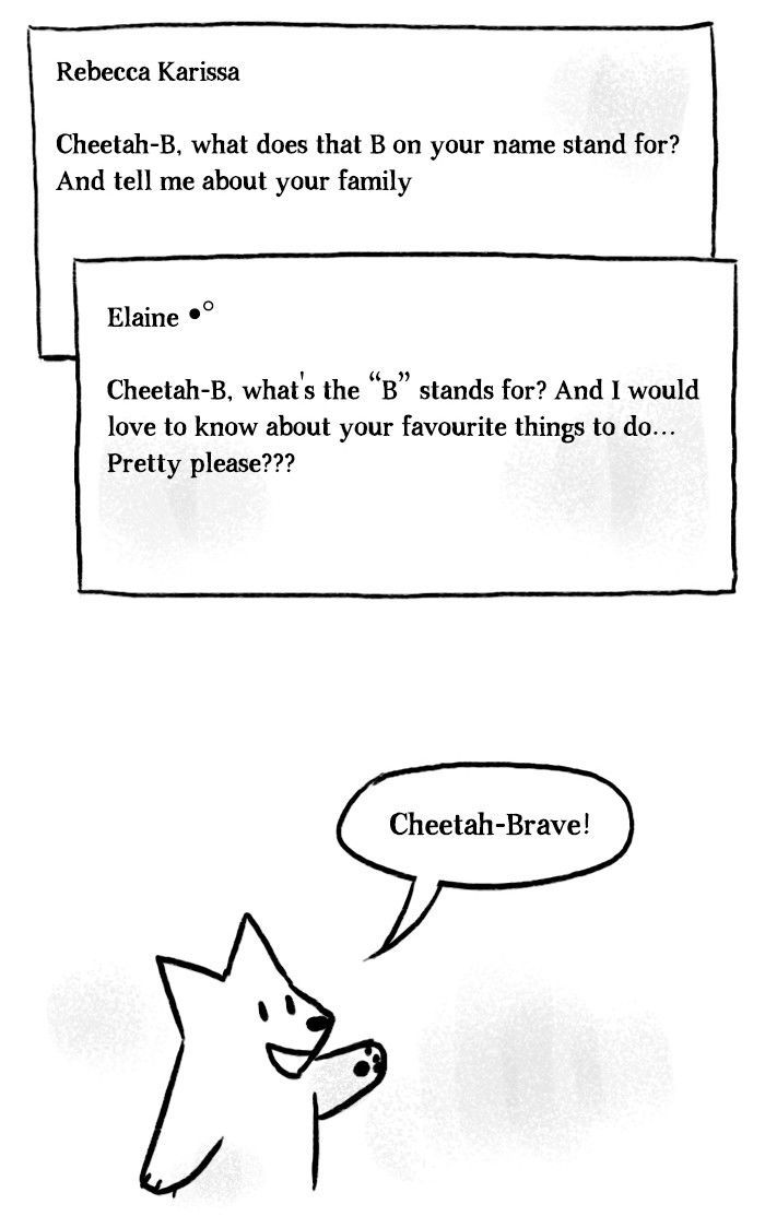 Roar Street Journal Chapter 30 page 4 - Chapter 30 : Editor' Column - Cheetah-B's Mailbox