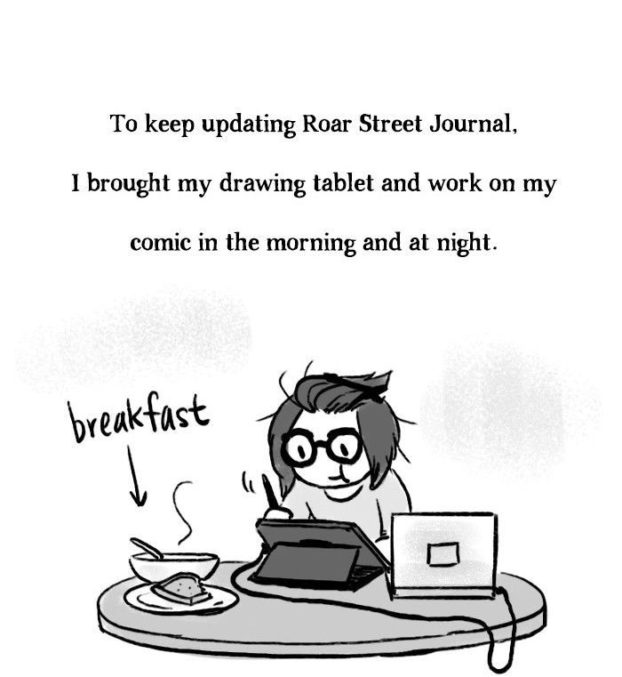 Roar Street Journal Chapter 31 page 24 - Chapter 31 : Author's Family Trip