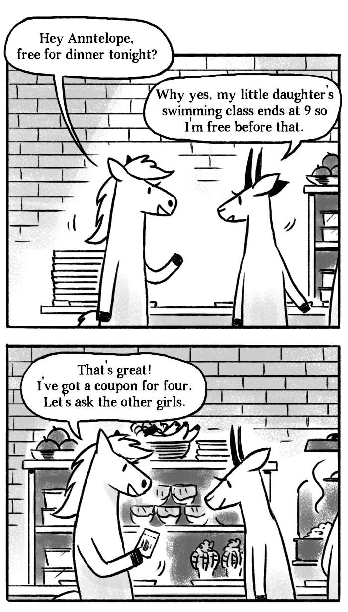 Roar Street Journal Chapter 5 page 3 - Chapter 5 : Girls' Night Out