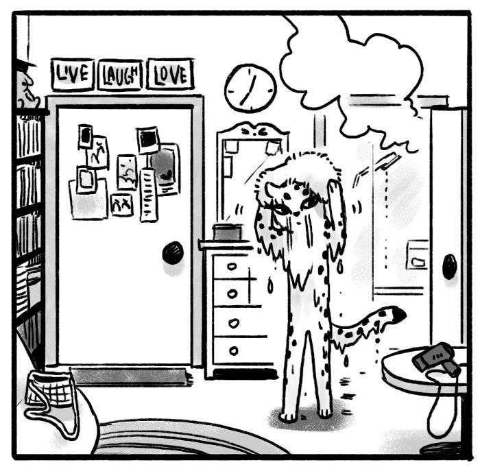 Roar Street Journal Chapter 7 page 3 - Chapter 7 : Hair Drying
