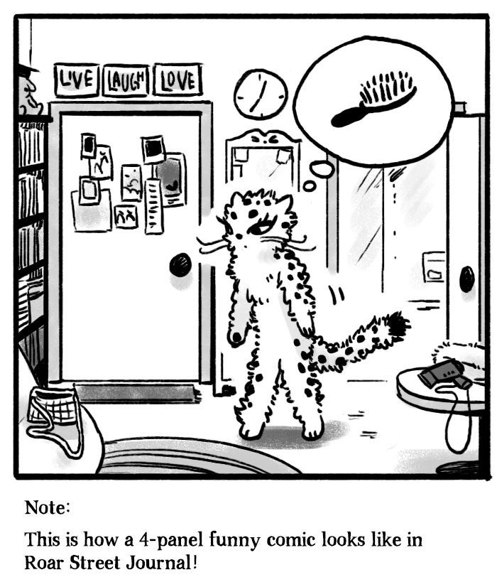 Roar Street Journal Chapter 7 page 5 - Chapter 7 : Hair Drying