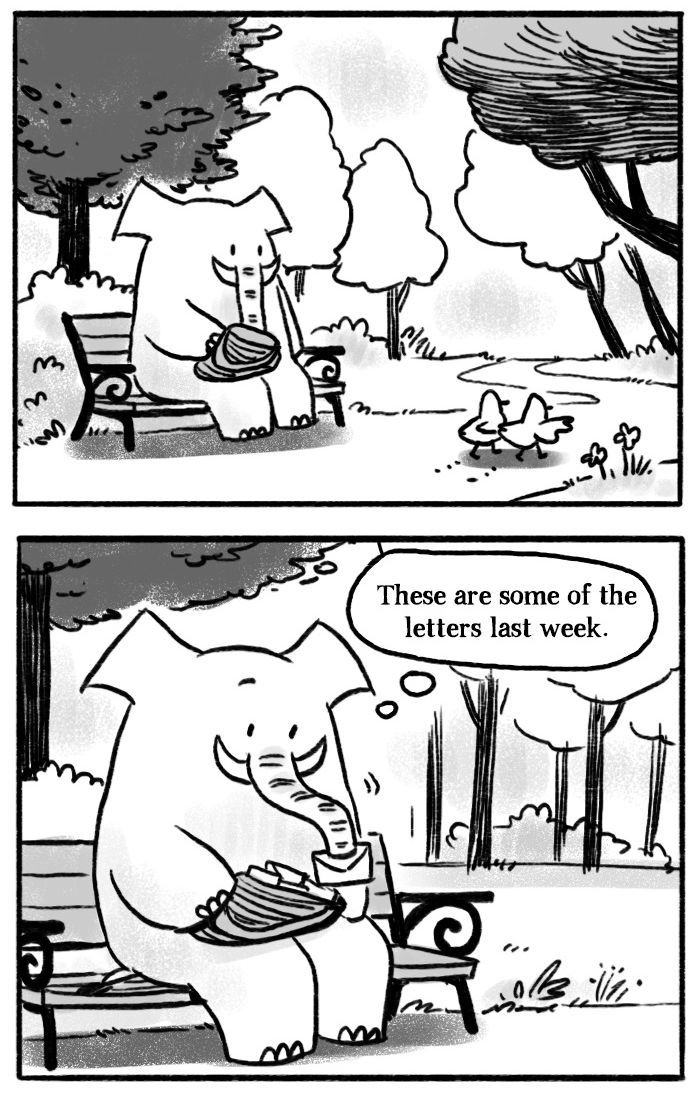 Roar Street Journal Chapter 8 page 2 - Chapter 8 : Letters about Happiness
