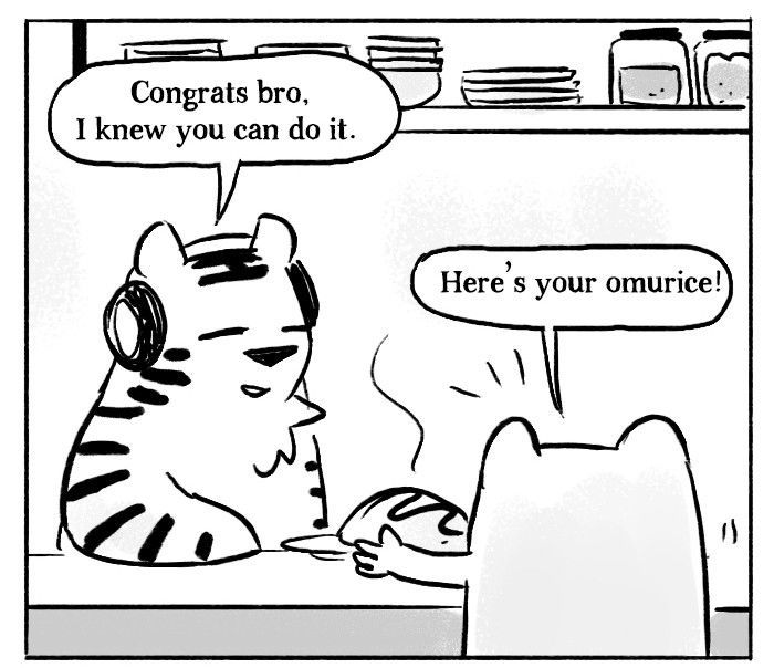 Roar Street Journal Chapter 91 page 25 - Chapter 91 : My Friend's Omurice