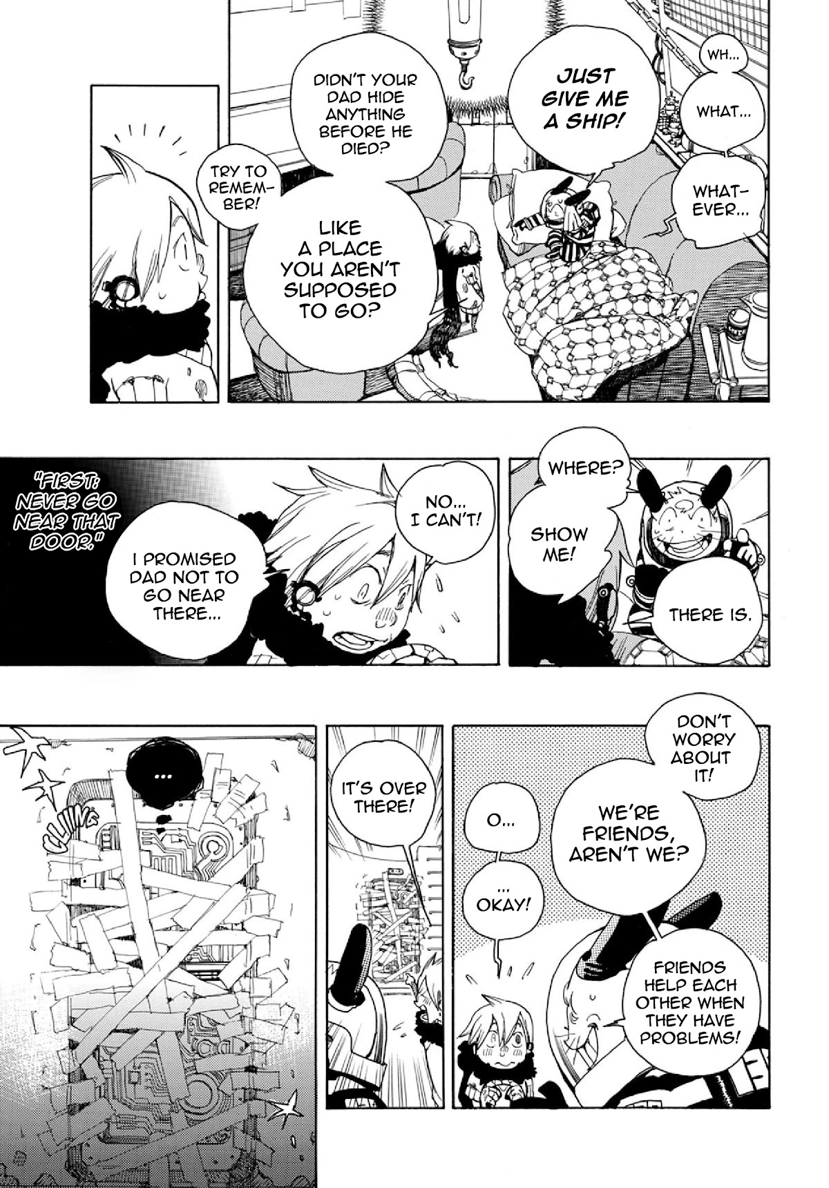 Robo to Usakichi Chapter 1 page 21 - Chapter 1: Screw