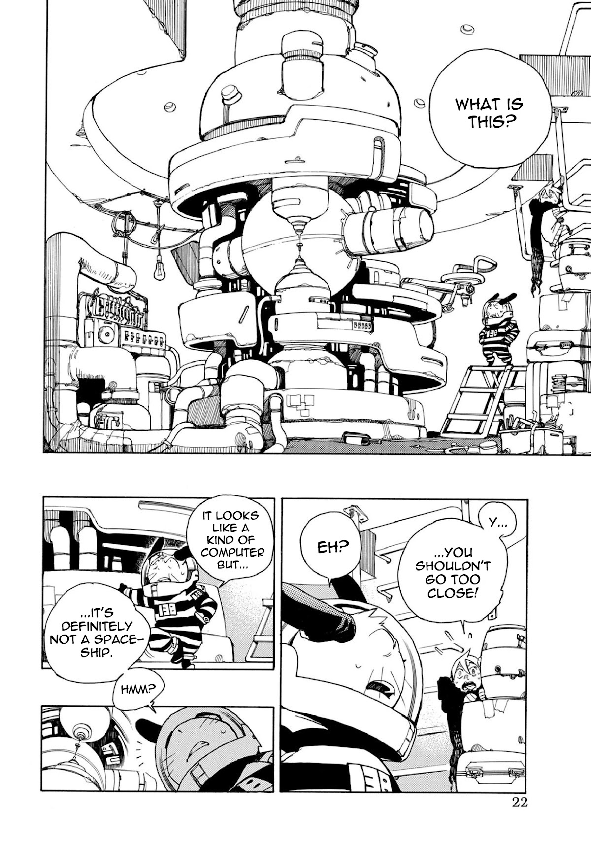 Robo to Usakichi Chapter 1 page 22 - Chapter 1: Screw