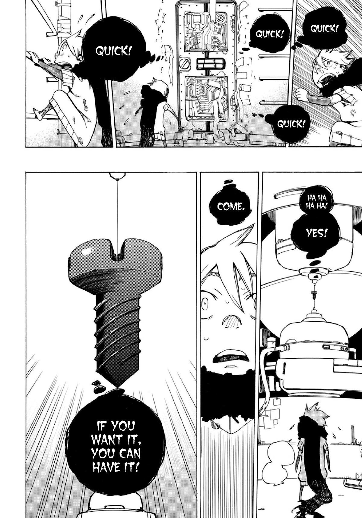Robo to Usakichi Chapter 1 page 36 - Chapter 1: Screw