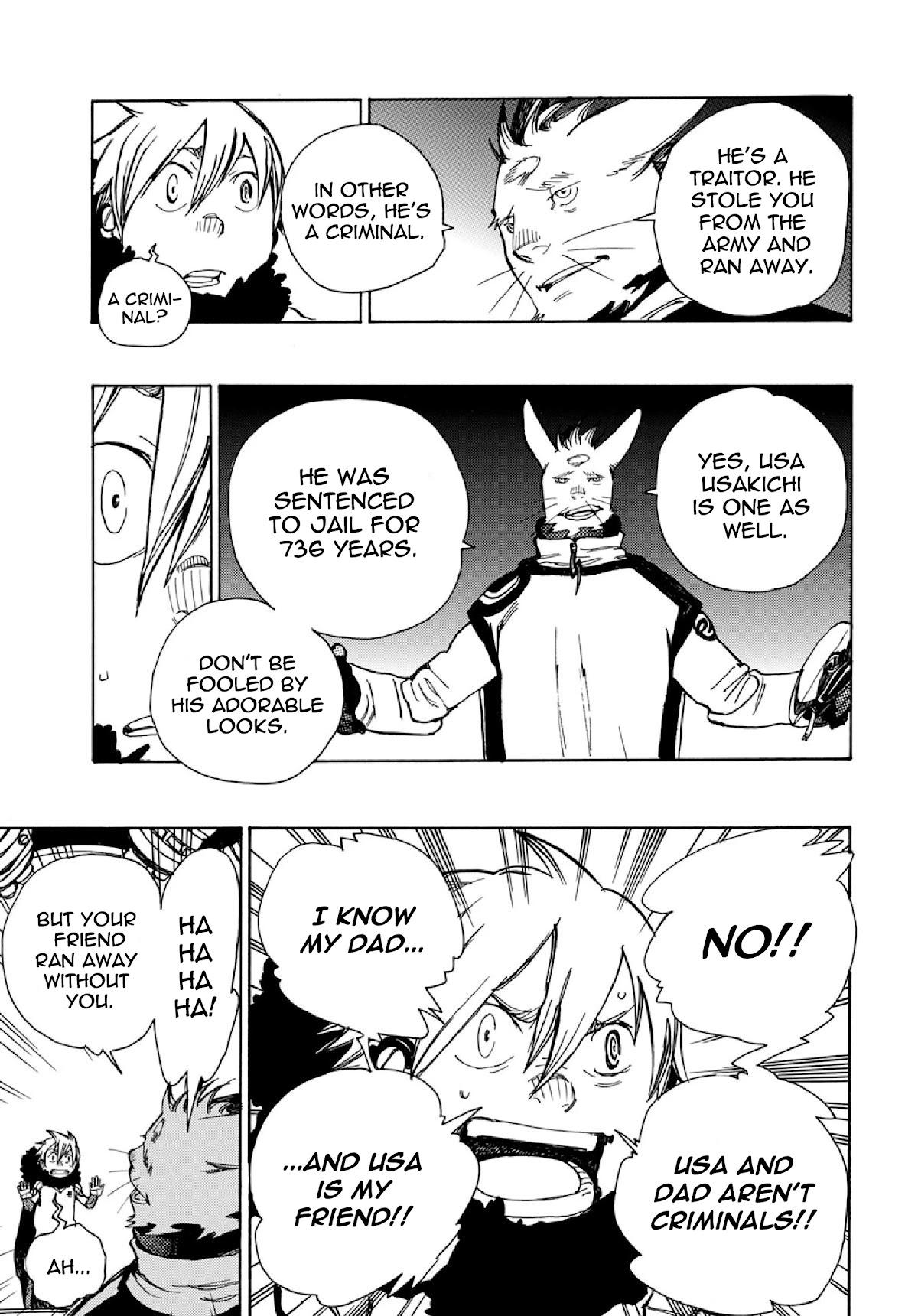 Robo to Usakichi Chapter 2 page 26 - Chapter 2: The Mark Of Justice