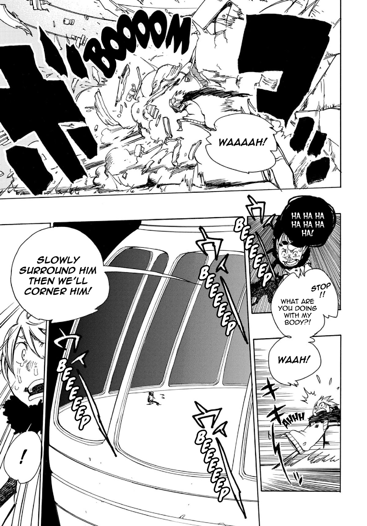 Robo to Usakichi Chapter 2 page 34 - Chapter 2: The Mark Of Justice