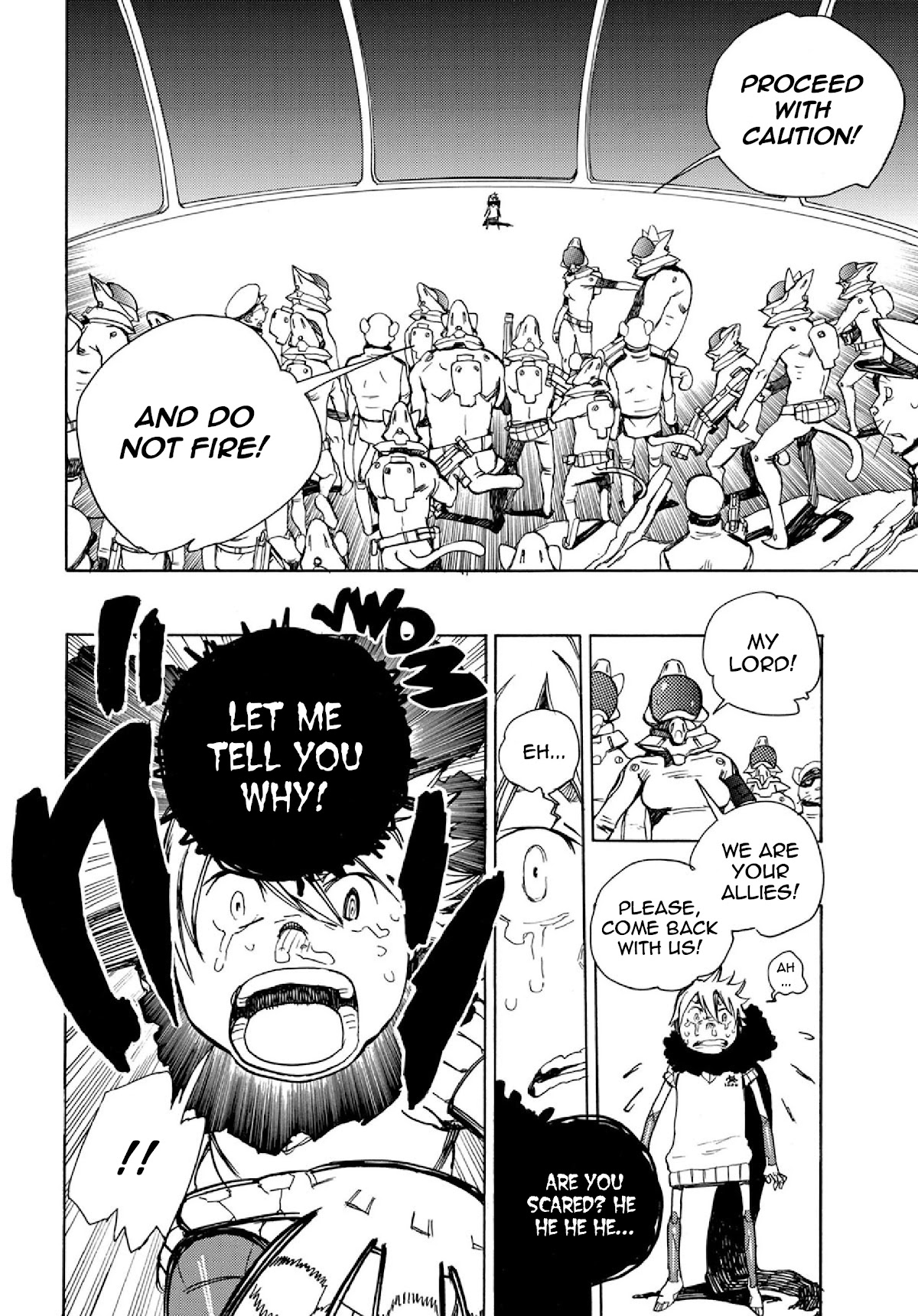 Robo to Usakichi Chapter 2 page 35 - Chapter 2: The Mark Of Justice