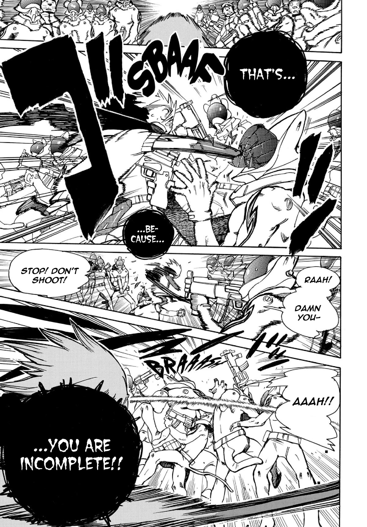 Robo to Usakichi Chapter 2 page 36 - Chapter 2: The Mark Of Justice
