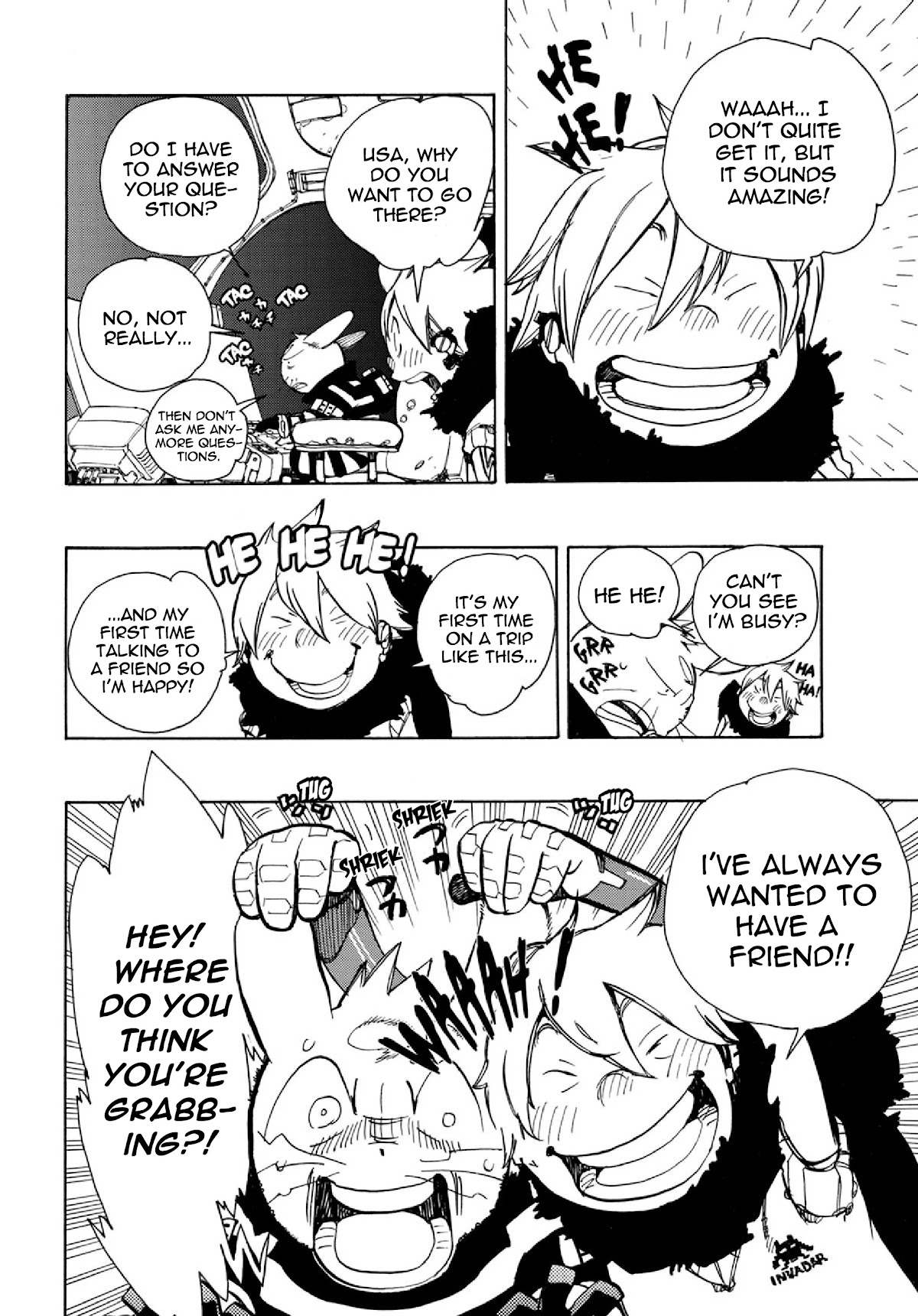 Robo to Usakichi Chapter 2 page 4 - Chapter 2: The Mark Of Justice