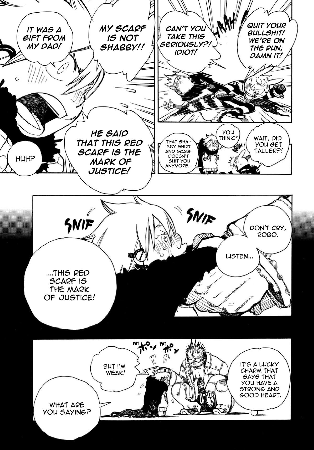 Robo to Usakichi Chapter 2 page 5 - Chapter 2: The Mark Of Justice