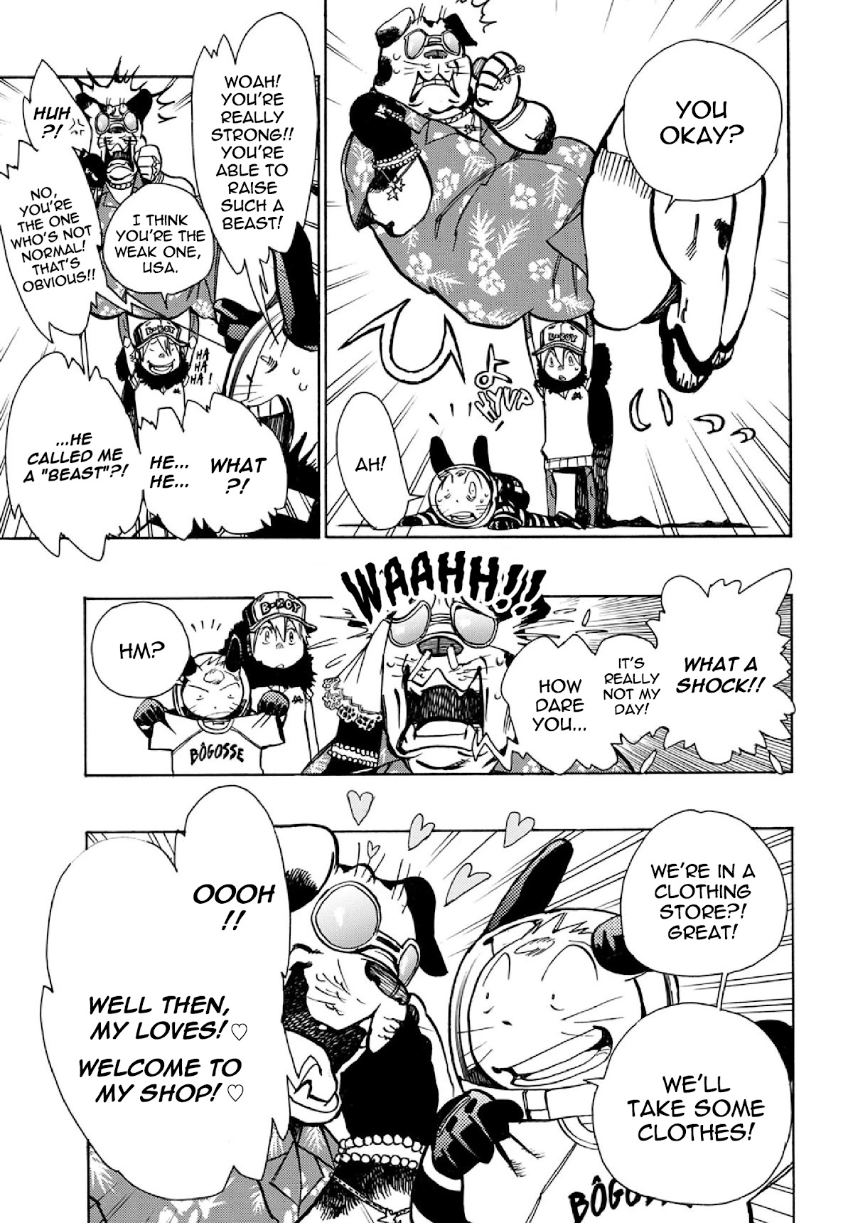 Robo to Usakichi Chapter 3 page 10 - Chapter 3: Corona Familia: The Man-Made Planet