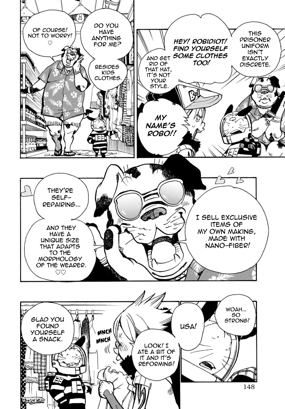 Robo to Usakichi Chapter 3 page 11 - Chapter 3: Corona Familia: The Man-Made Planet