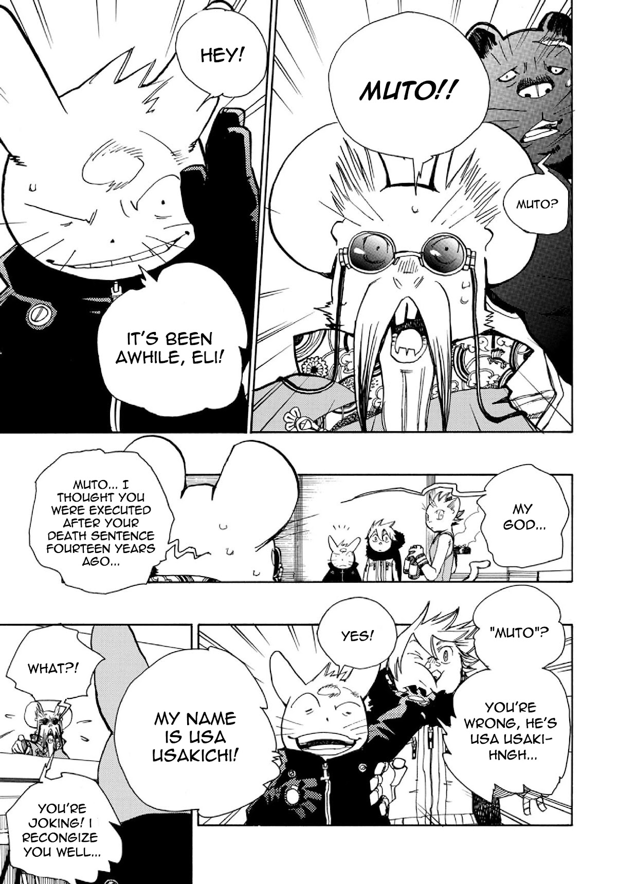 Robo to Usakichi Chapter 3 page 18 - Chapter 3: Corona Familia: The Man-Made Planet