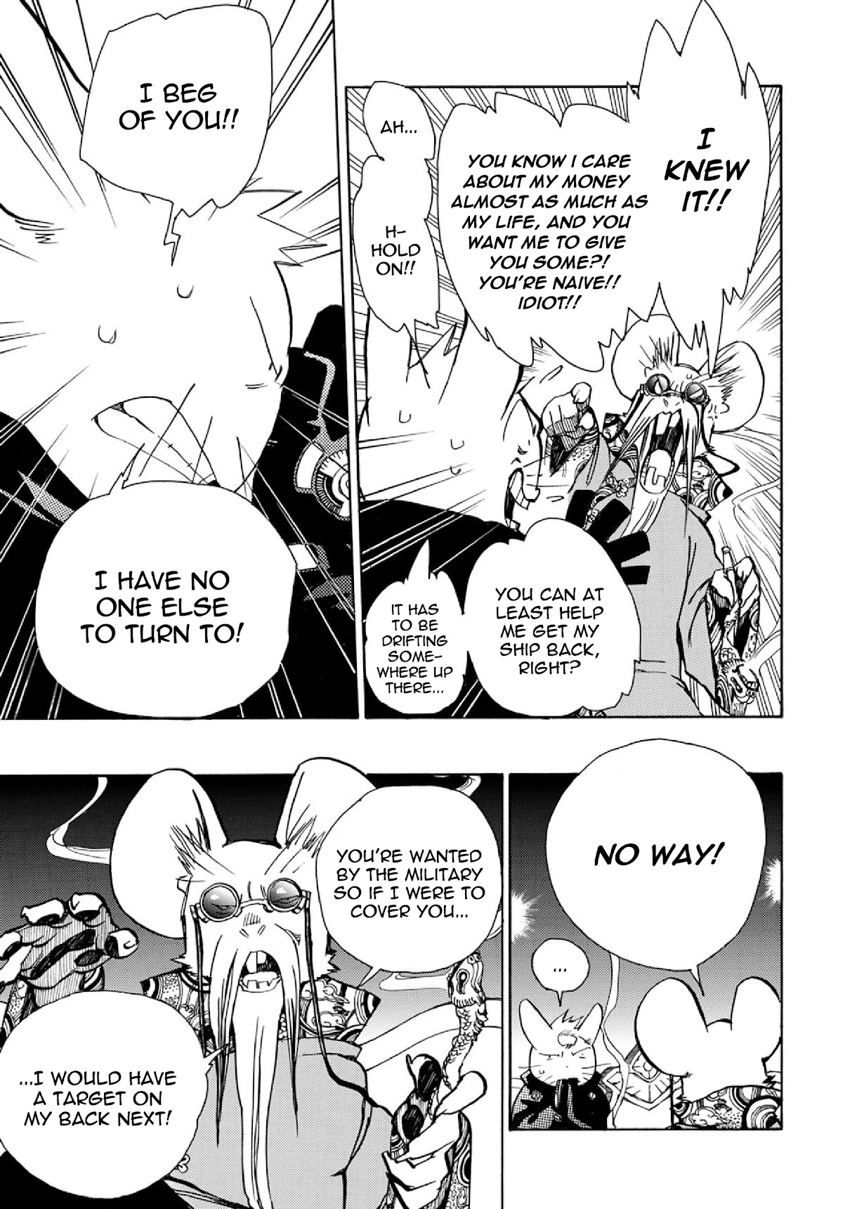 Robo to Usakichi Chapter 3 page 22 - Chapter 3: Corona Familia: The Man-Made Planet