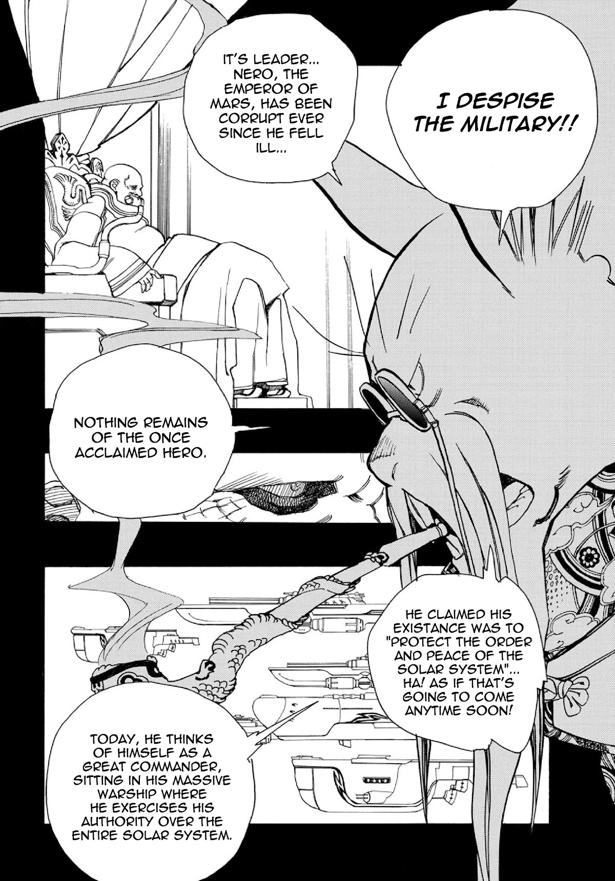 Robo to Usakichi Chapter 3 page 23 - Chapter 3: Corona Familia: The Man-Made Planet