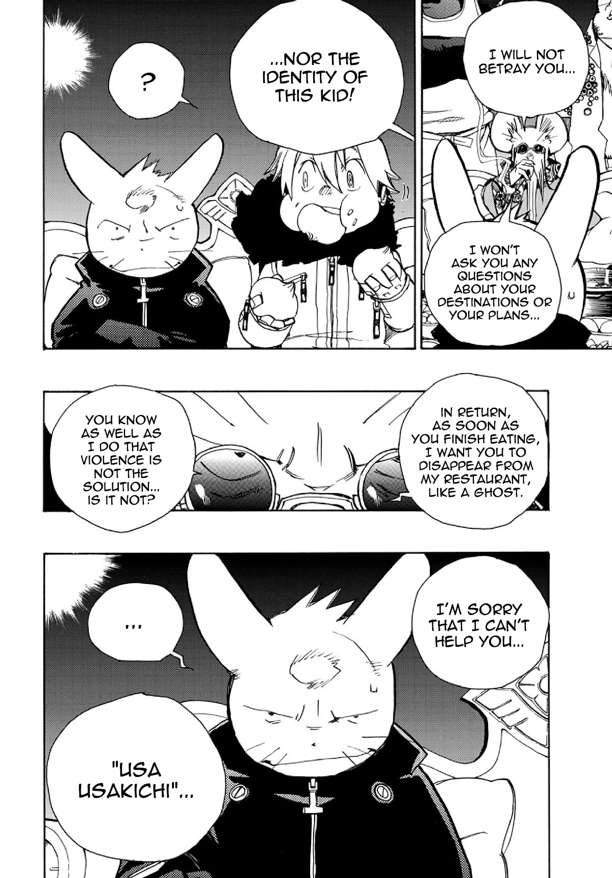 Robo to Usakichi Chapter 3 page 25 - Chapter 3: Corona Familia: The Man-Made Planet