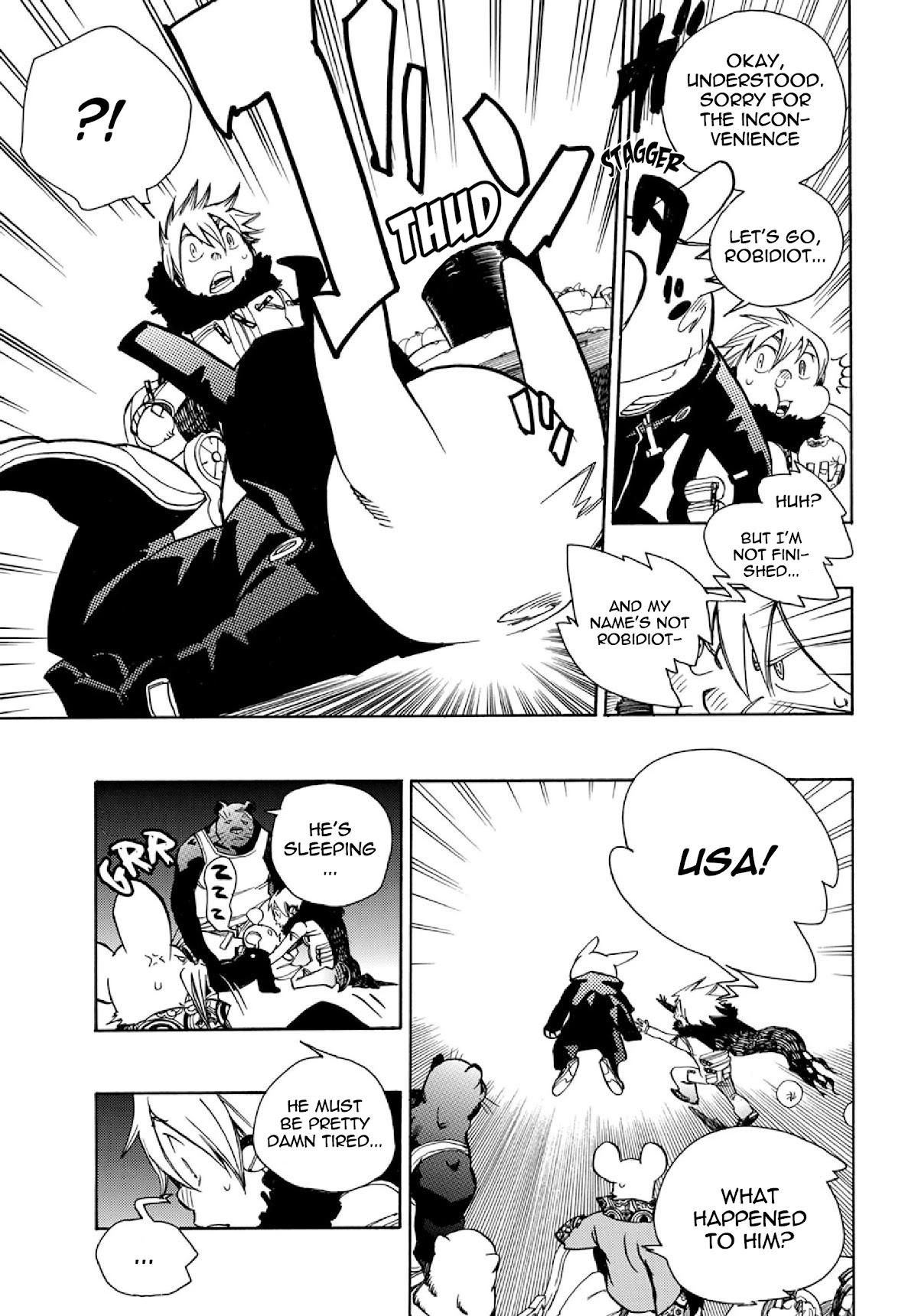 Robo to Usakichi Chapter 3 page 26 - Chapter 3: Corona Familia: The Man-Made Planet